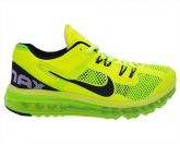 Tênis Nike Air Max 2013 Verde Limão e Preto MOD:11205