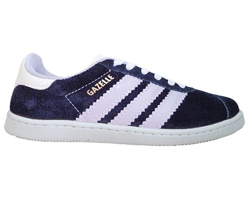 Tênis Adidas Gazelle 2 Azul Marinho e Lilás MOD:10897