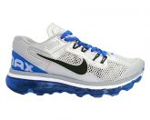 Tênis Nike Air Max 2013 Prata e Azul  MOD:10961