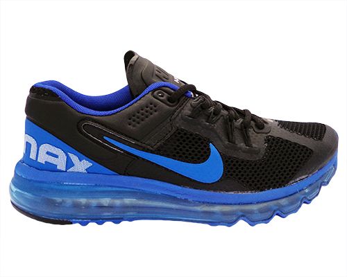 Tênis Nike Air Max 2013 Preto e Azul MOD:11211